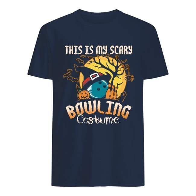 This Is My Scary Bowling Costume Witches Jack Olantern Halloween Bowling Lovers Shirts