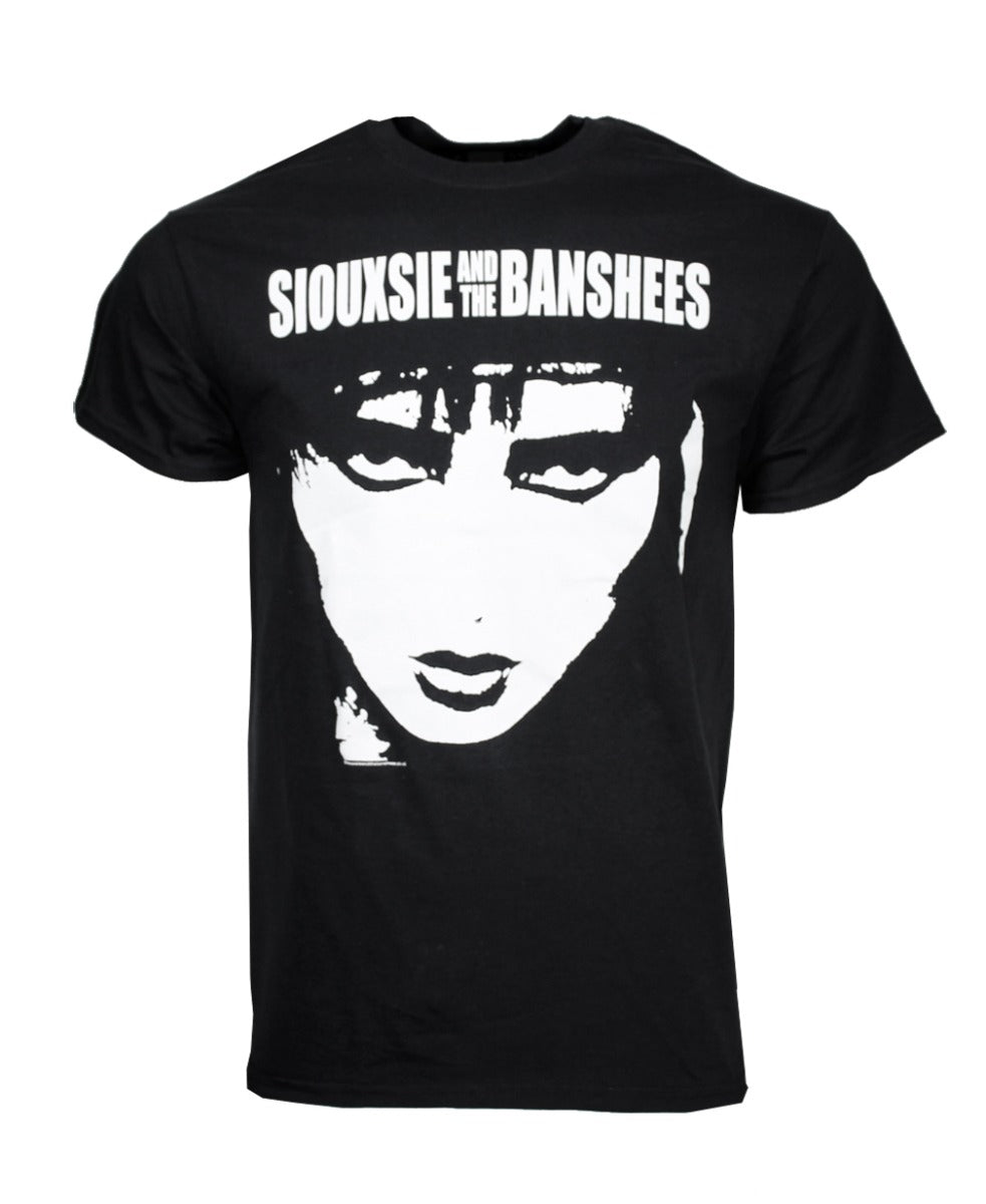 Siouxsie And The Banshees 4-Face T-Shirt