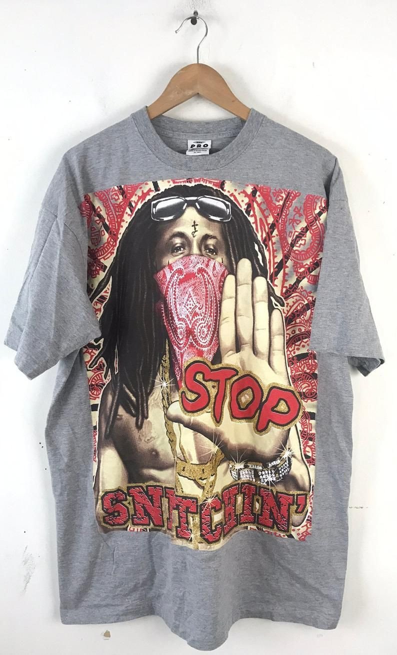 90S Lil Wayne Stop Snitchin Shirt