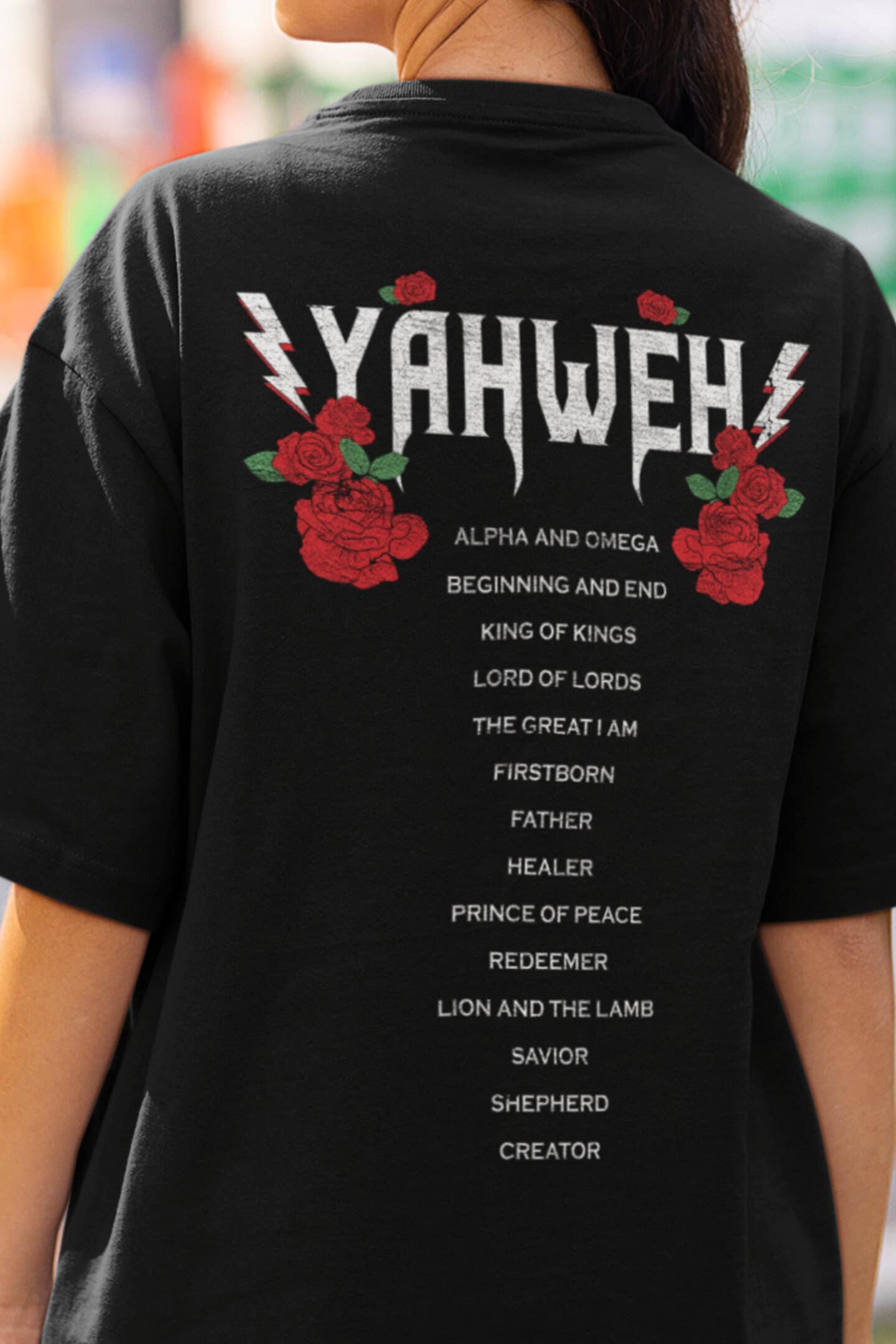 Yahweh T-shirt Christian Tshirts Jesus Shirt Christian Apparel Christian Shirt Christian TShirts Christian Graphic Tees Bible Verse Shirt