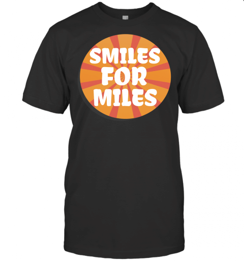 Smiles For Miles Fun Positive Energy Yoga Sunrise Boho Vibes T Shirt