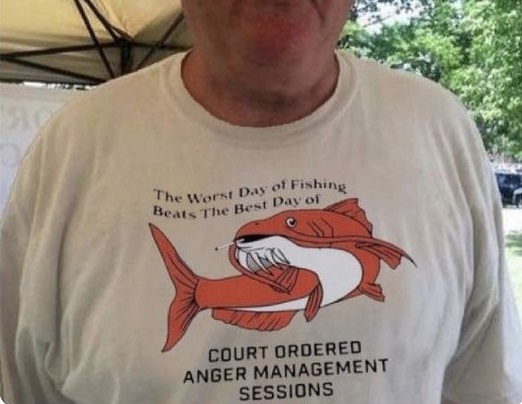 The Worst Day Of Fishing Beat The Best Day Of Court Ordered Anger Management Sesssions T-Shirt, Shirt Outfit Idea