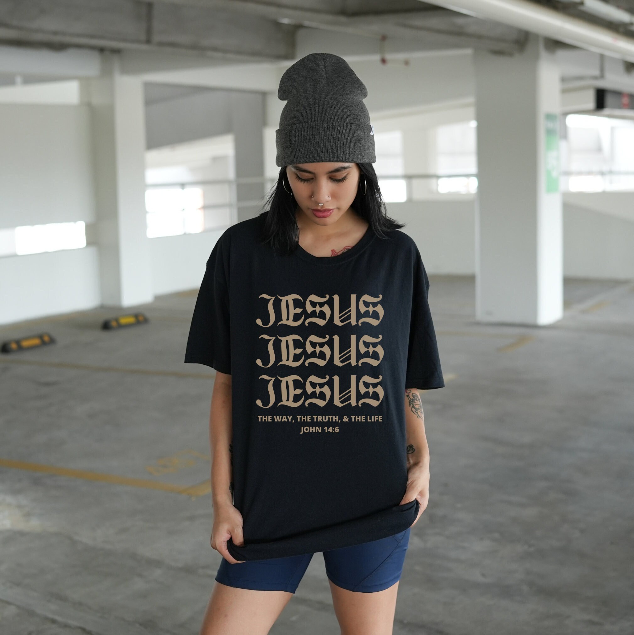 Aesthetic Jesus Shirt Christian Shirts For Men Christian Apparel Christian Streetwear Christian Clothing Christian Merch Bible Verse Shirt