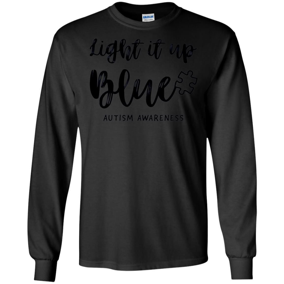 Autism Awareness Shirts Light It Up Blue