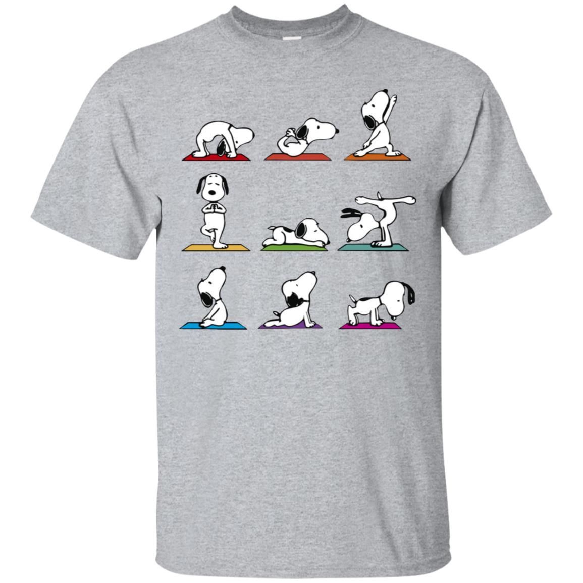 Snoopy Yoga Shirt, Shirt Outfit Idea