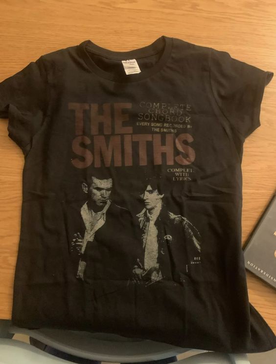 The Smiths songbook t-shirt, Shirt Outfit Idea