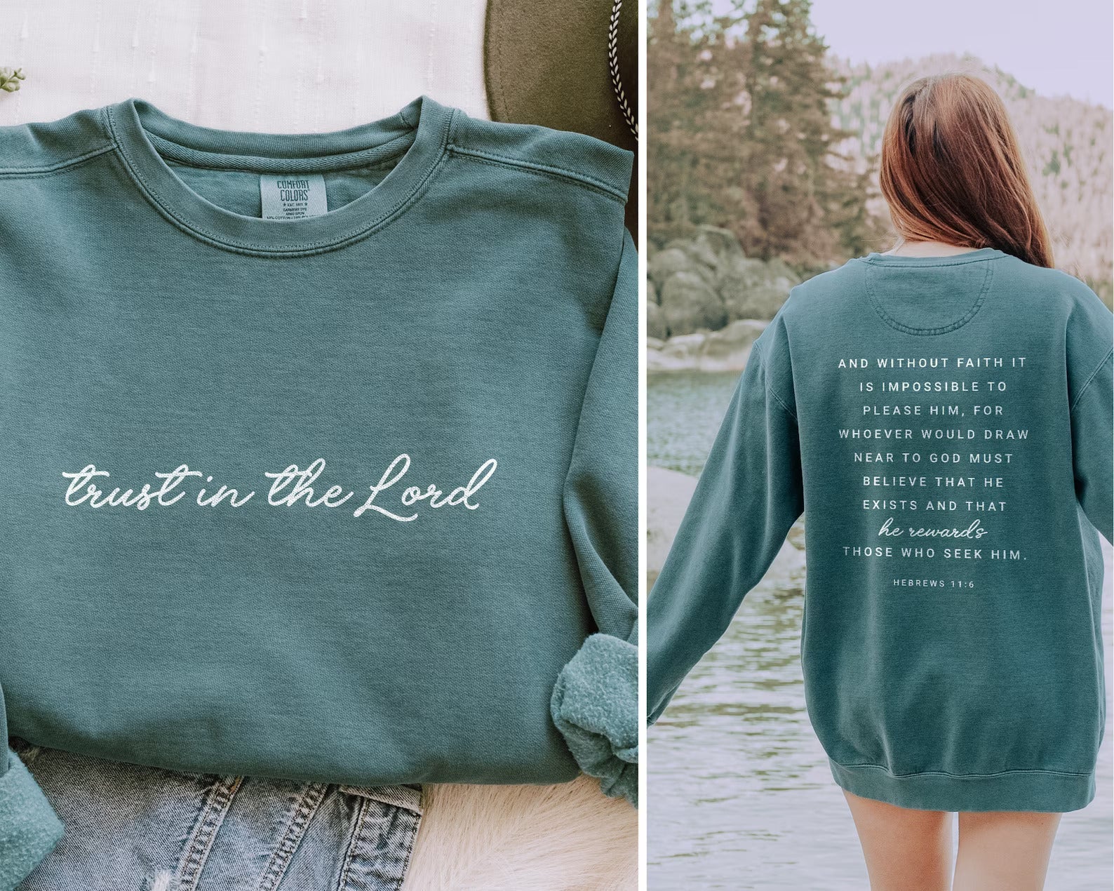 Trust In The Lord Sweatshirt