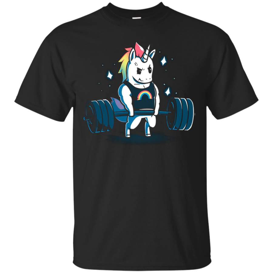 Weight Lifting Gym Unicorn Shirt