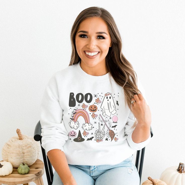 Cutie Boo Halloween Sweatshirt – Etsy in 2024 | Halloween sweatshirt, Sweatshirts, Halloween costumes, Halloween Costume Ideas