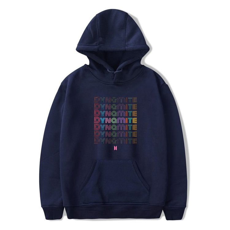 Bts Dynamite Logo Hoodie