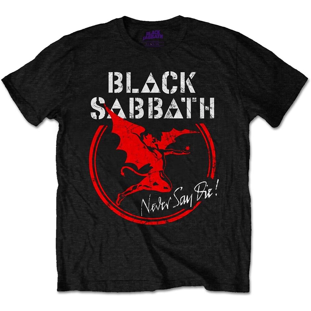 Black Sabbath T-Shirt Never Say Die Archangel Ozzy Osbourne T-Shirt, Shirt Outfit Idea