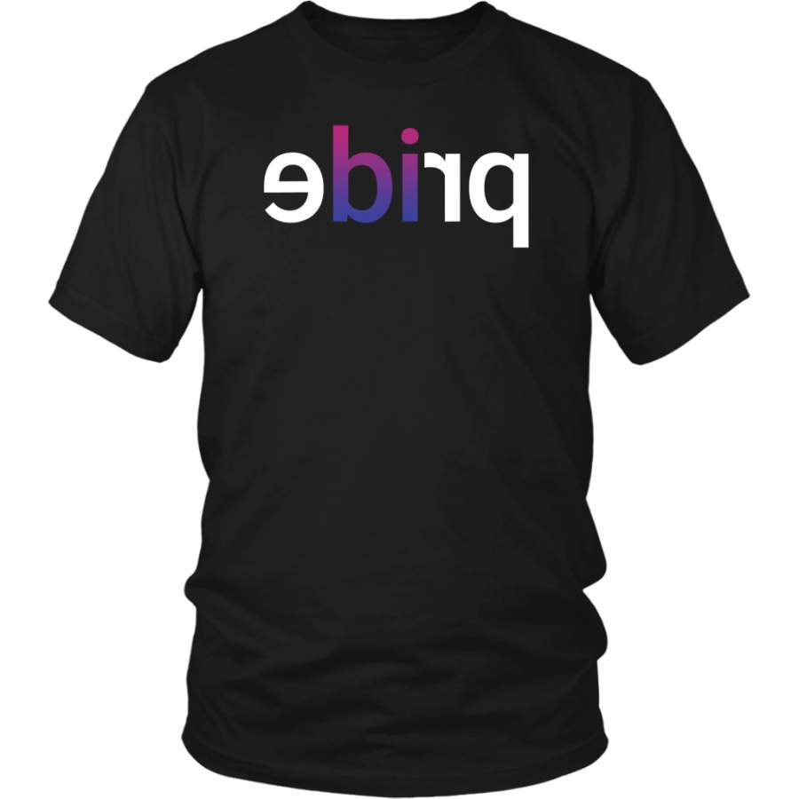 Bi Pride Parade Shirt BiSexual Pride Reverse Letters T-Shirt, Shirt Outfit Idea