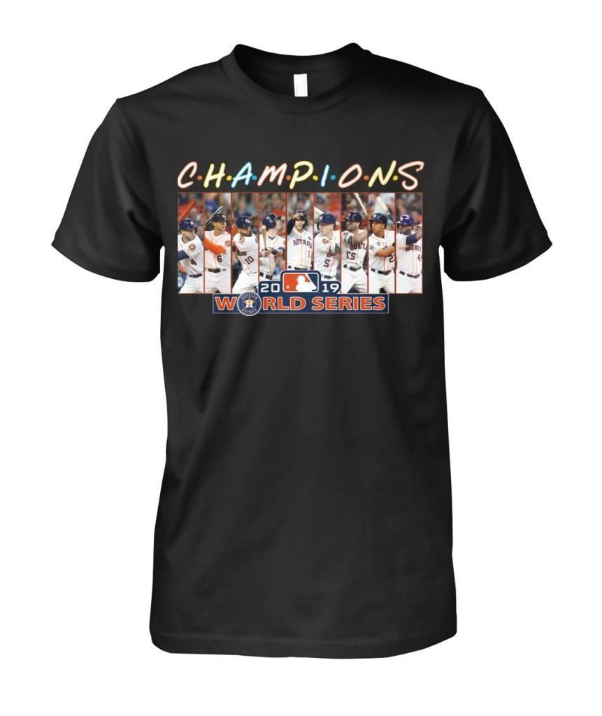 Champions 2019 World Series Houston Astros Baseball Team Fans Parody Shirts