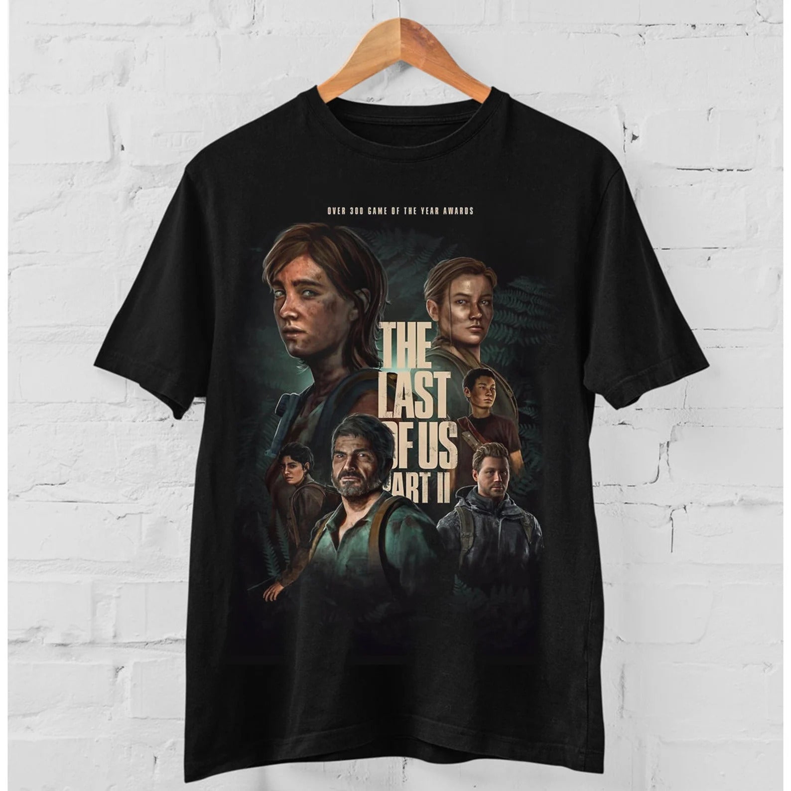 The Last Of Us Part Ii Comic Cover Fan Art Poster Vintage Shirt