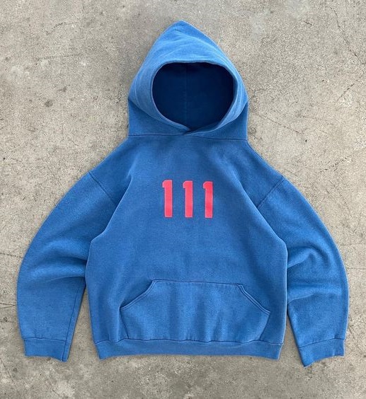 Russel Faded Blue Hoodie Outfit, Shirt Outfit Idea