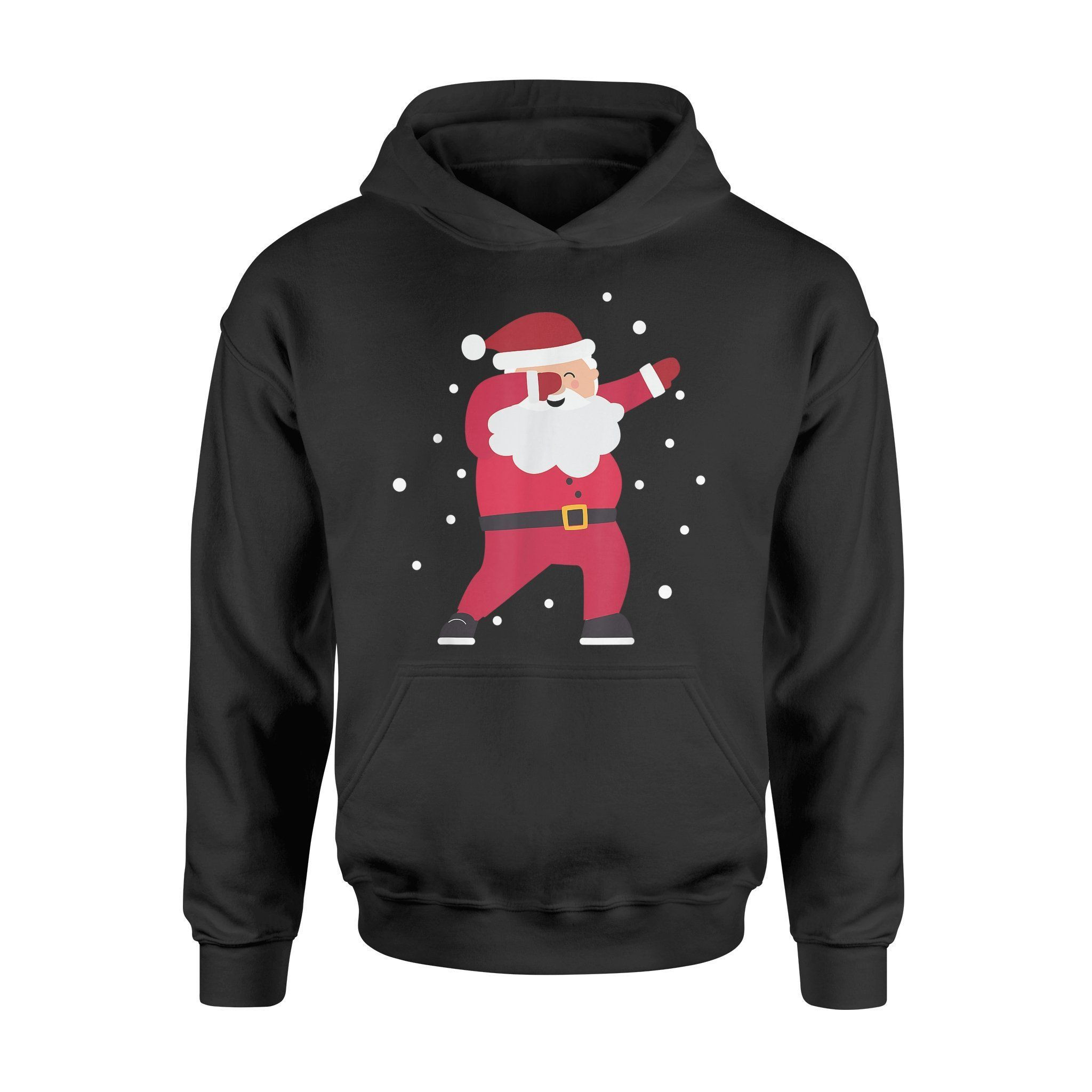 Dabbing Santa Christmas T Shirt For Holiday Season Gift – Standard Hoodie