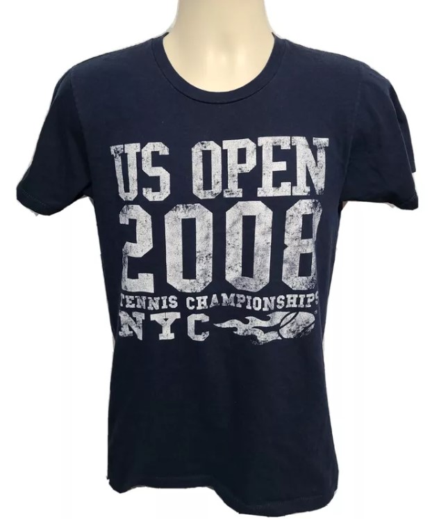 Vintage 2008 US Open Tennis Championships Shirt Outfit, Shirt Outfit Idea