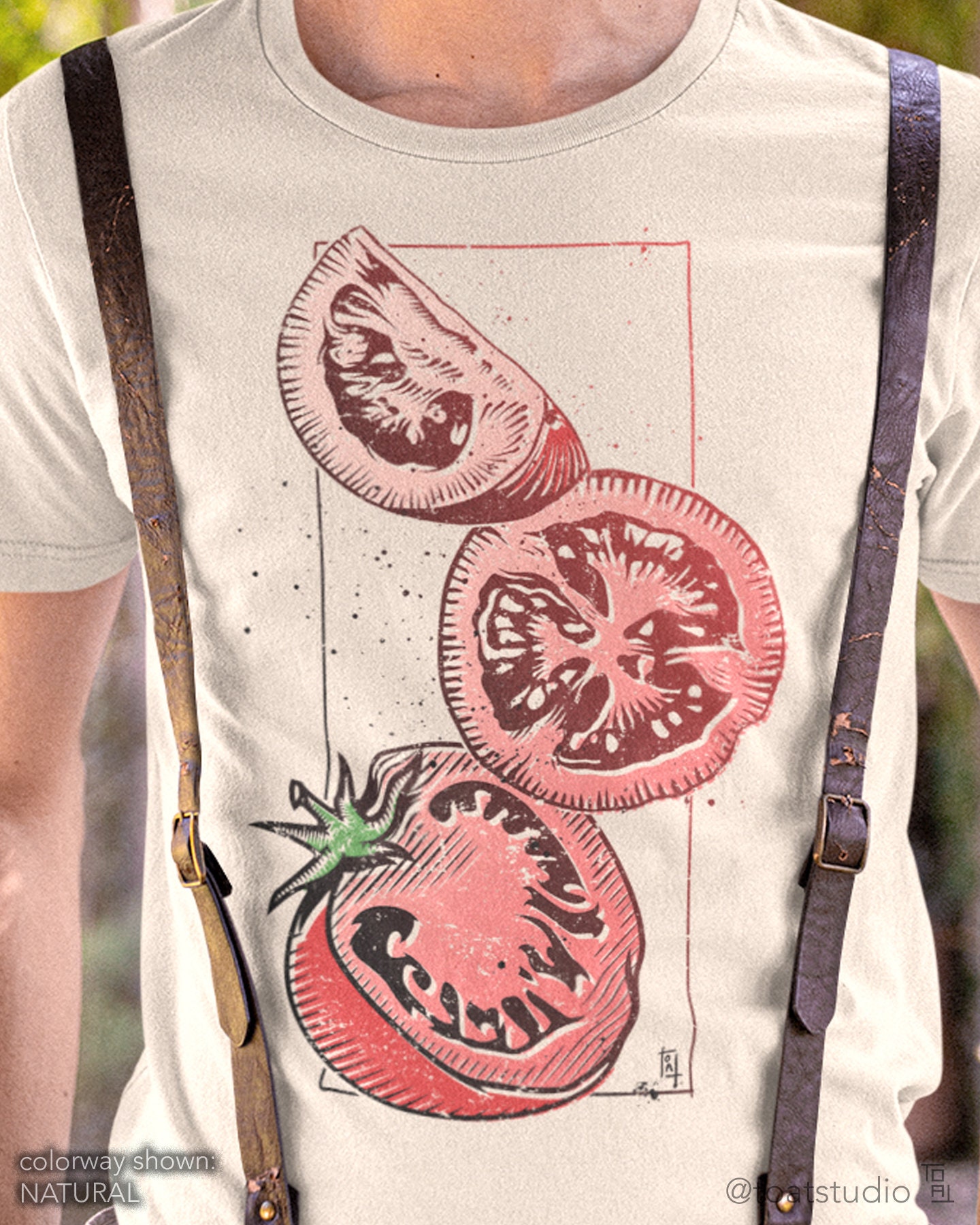 Tomatoes Unisex T-shirt, Plant Decor Drawing, Botanical Garden Art, Epic Gardening, Vegetables, Farmers Market, Vegan Cooking, Farmcore Tee