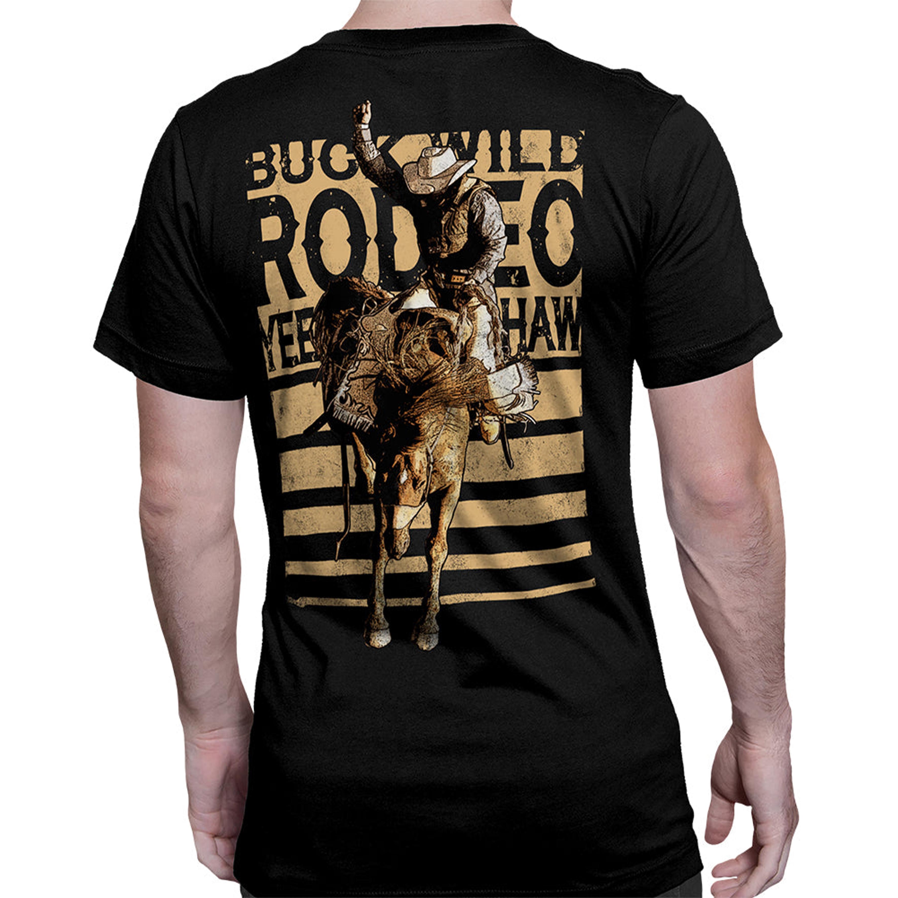 Country Boy Buckwild Rodeo, Summer Tees For Men, Graphic Tees