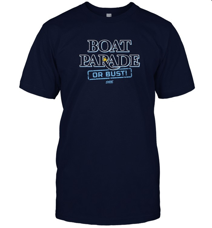 Tampa Bay Rays Boat Parade Or Bust Shirt