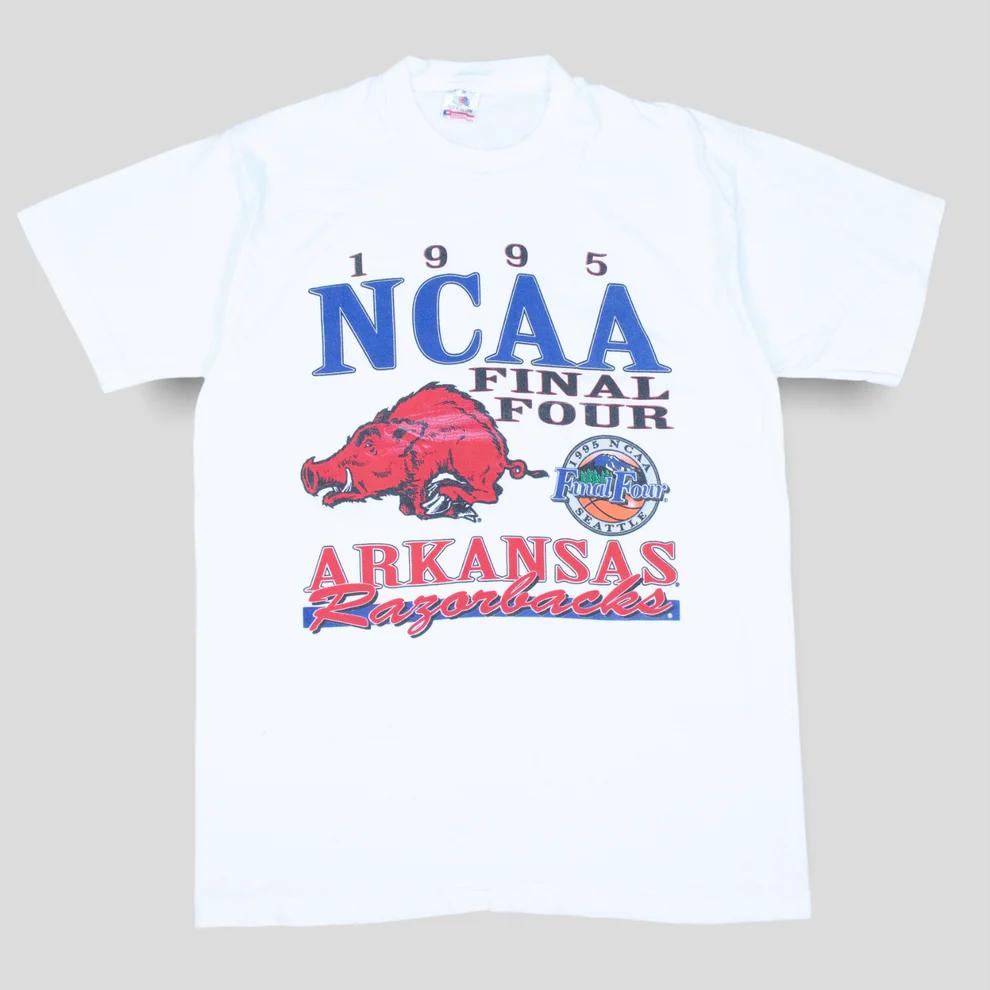 1995 NCAA Final Four Arkansas Vintage T-Shirt, Gift For Unisex, Shirt Outfit Idea