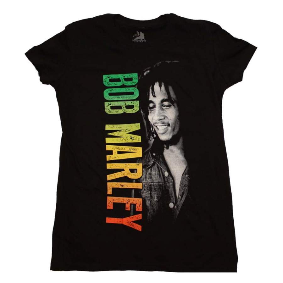 Bob Marley Smile Gradient Junior’s Tee