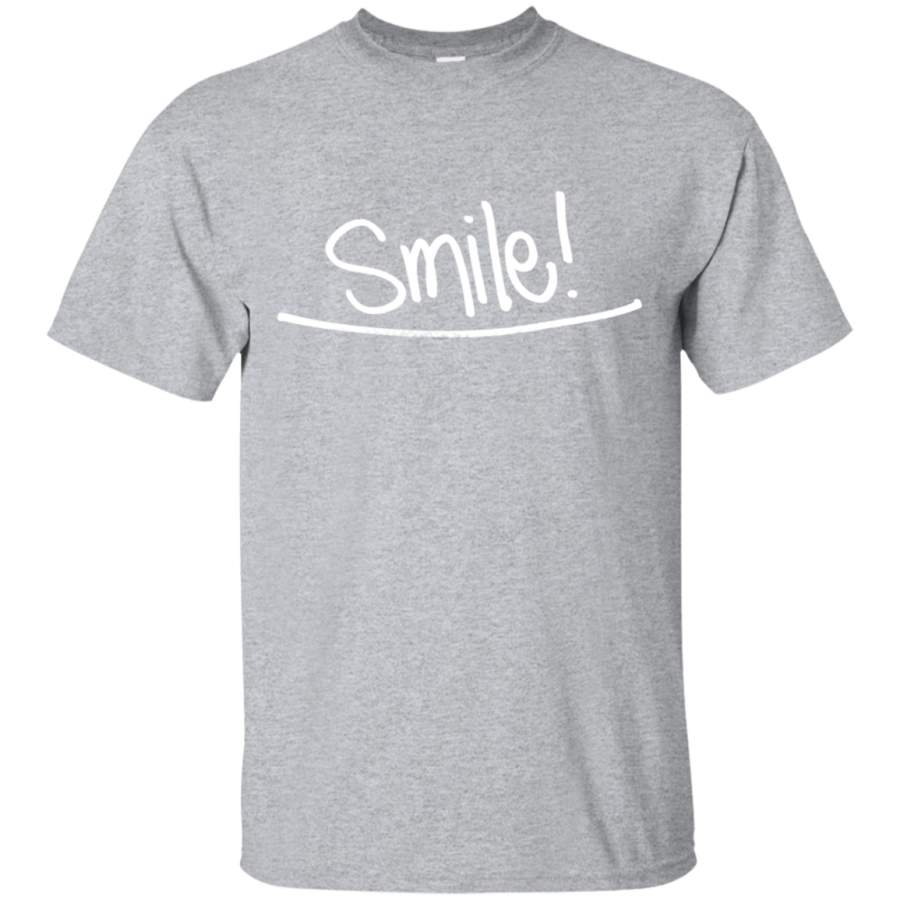 Smile Funny – Smile More T shirt (White)