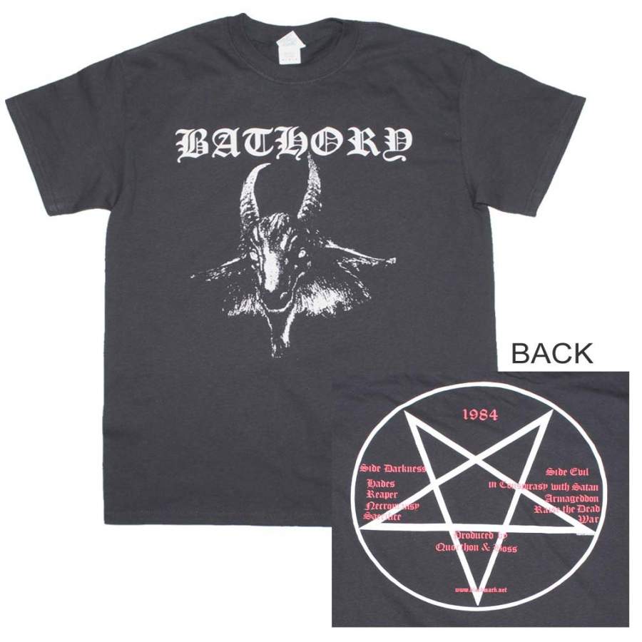 Bathory Goat Logo T-Shirt