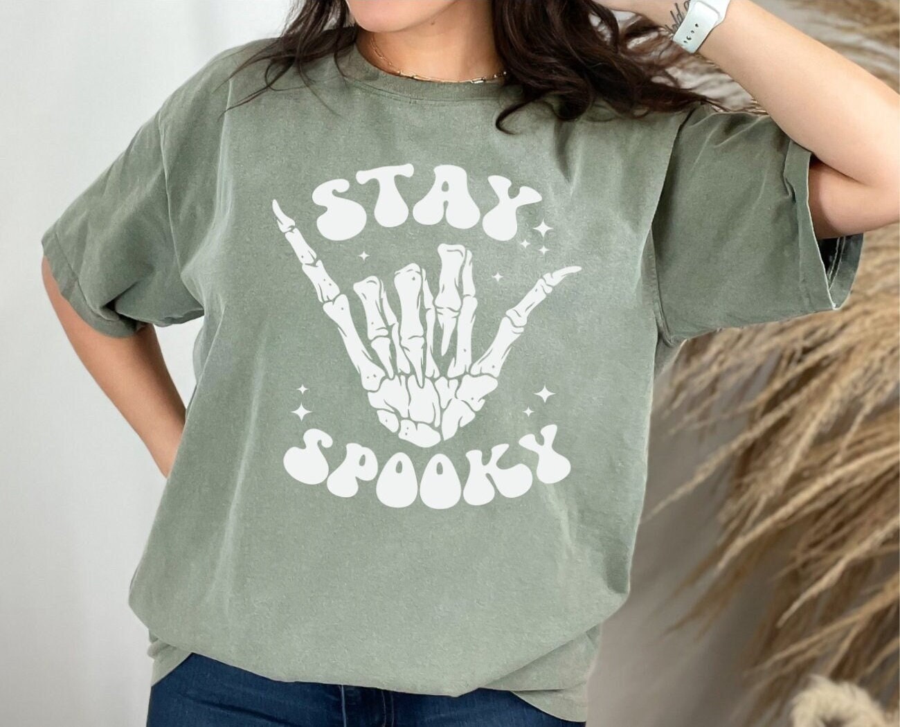 Stay Spooky Shirt Stay Spooky Spooky Vibes Shirt Spooky Sweatshirt Pumpkin Season Shirt Pumpkin Spice Shirt Skeleton Shirt Comfort Halloween