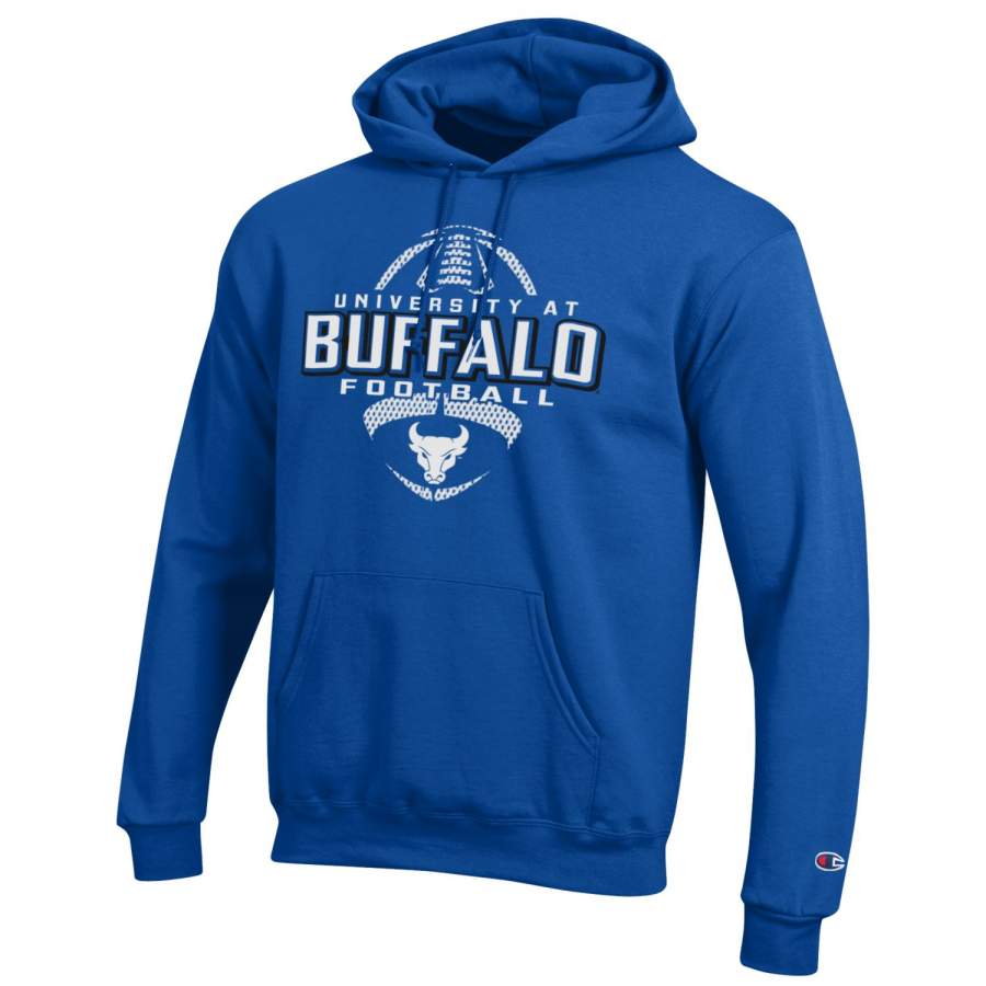 UB Bulls, University at Buffalo Football Hoodie NCAA Blue, Shirt Outfit Idea