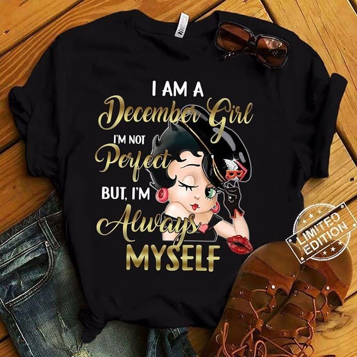 Birthday December Girl Betty Boop T Shirt, Shirt Outfit Idea