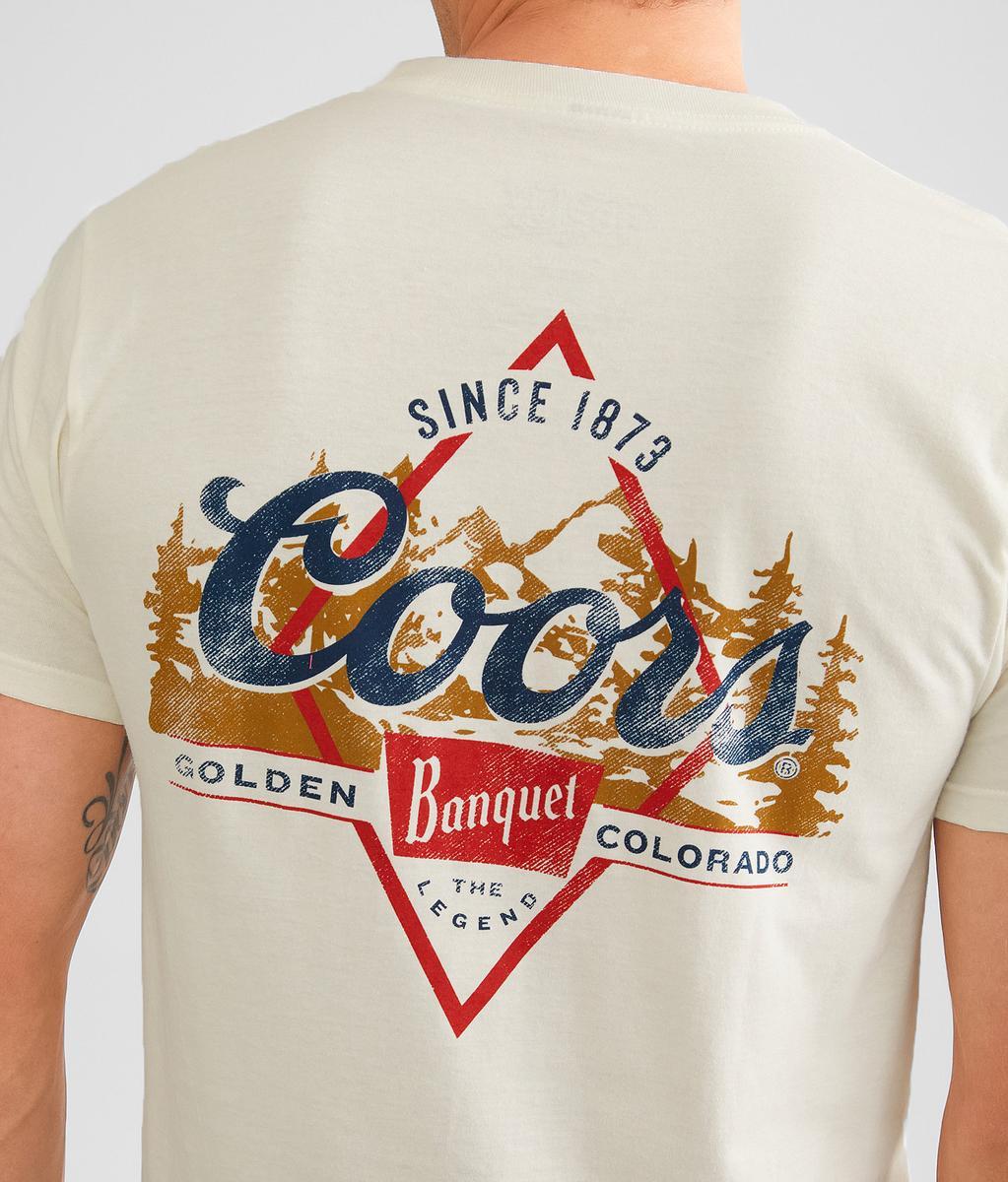 Coors Golden Banquet 2-Sided T Shirt