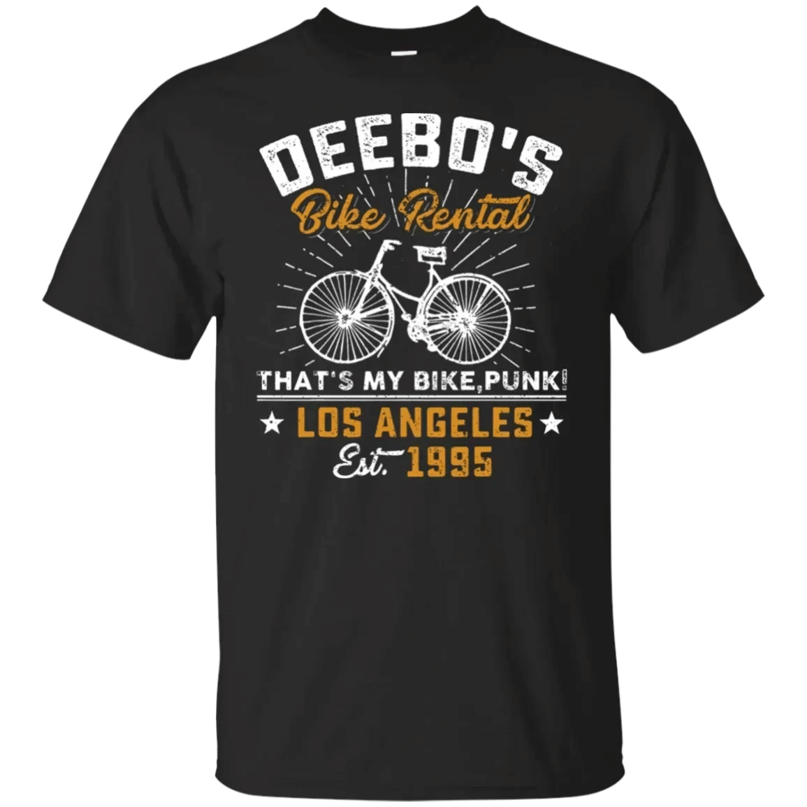 Vintage Deebos Bike Rental Thats My Bike Punk 1995 Shirt