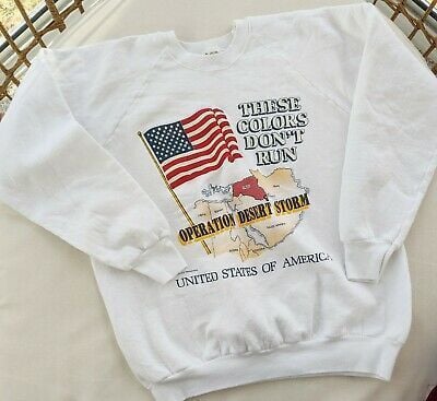 Vintage Desert Storm Fruit Of The Loom 90 Shirt