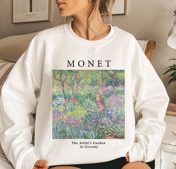 The Artist’s Garden in Giverny Sweatshirt