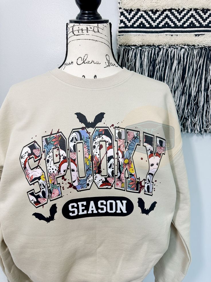 Spooky Season Crewneck, Halloween, Sweatshirt, Halloween Costume Ideas