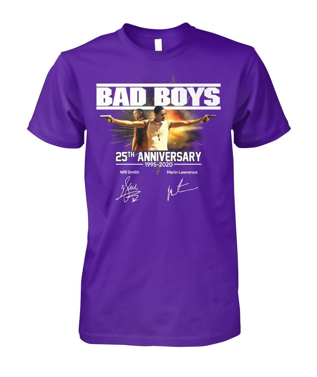 Bad Boys 25Th Anniversary 1995-2020 Action Comedy Film Fans Shirts