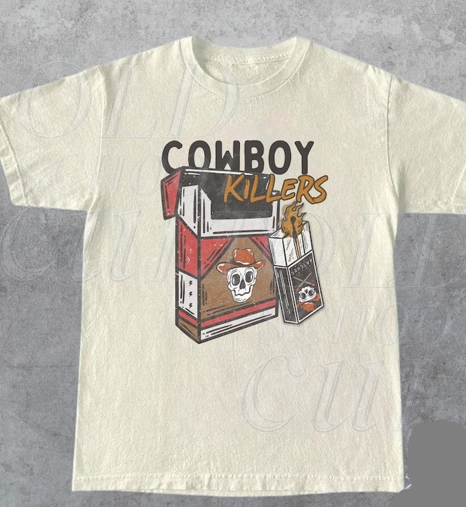 Vintage Western Cowboy Killers T-Shirt, Retro Rodeo Shirt, Western Graphic Tee Shirt Outfit, Shirt Outfit Idea