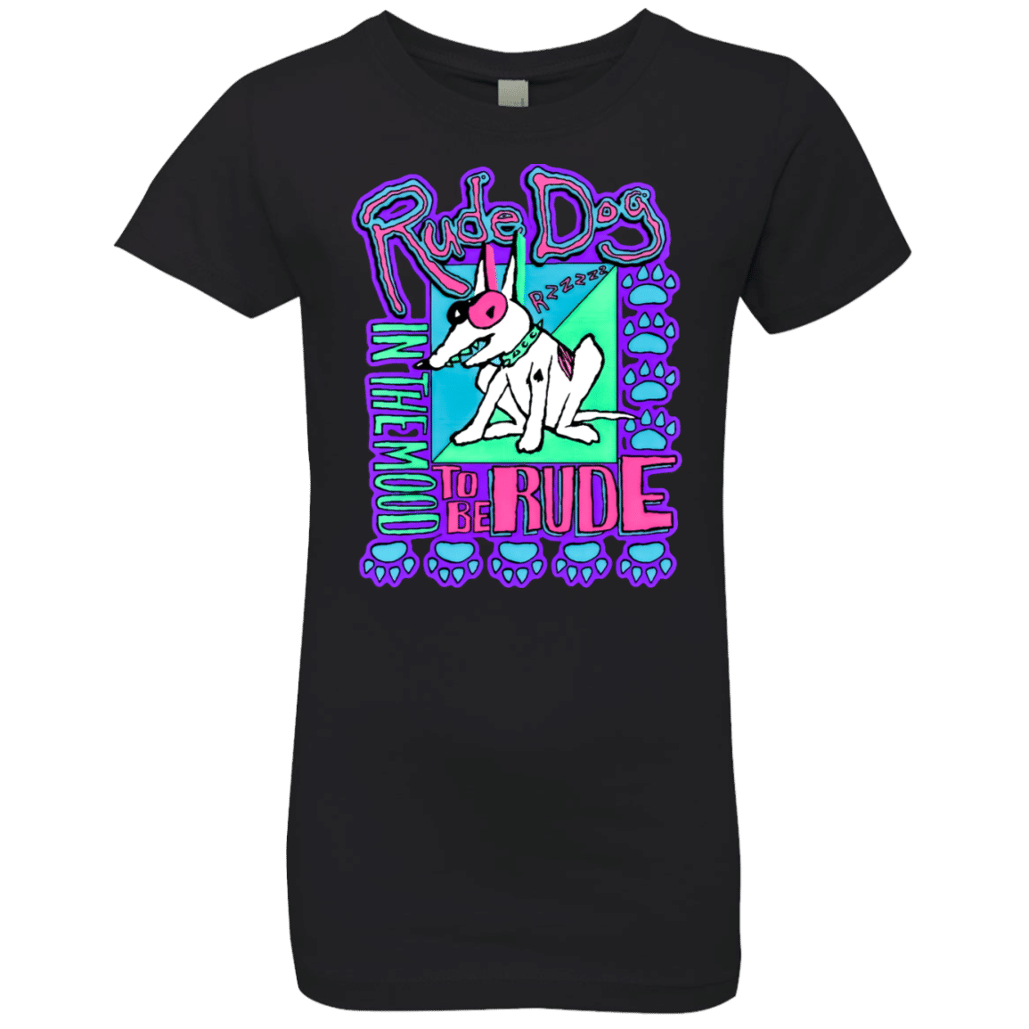 Rude Dog – Rude Dog Dark Girls Premium T-Shirt