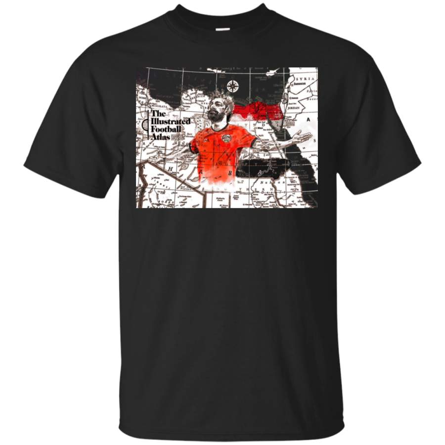 The Illustrated football Atlas MO SALAH – EGYPT by Michael Raisch T-shirts