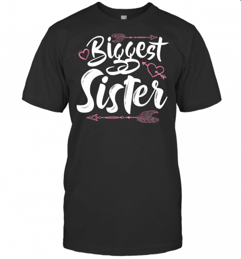 Beautiful Biggest Sister Matching Daughter Gift T Shirt