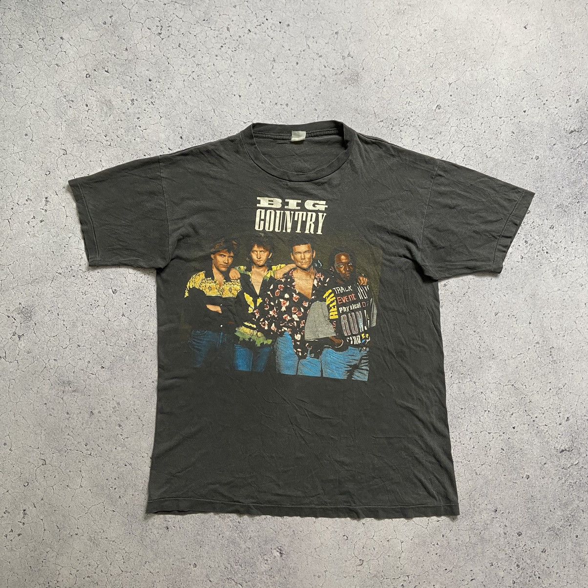 Vintage Big Country Band tour 1989 T-Shirt Single Stitch, Shirt Outfit, Gift For Men, For Women