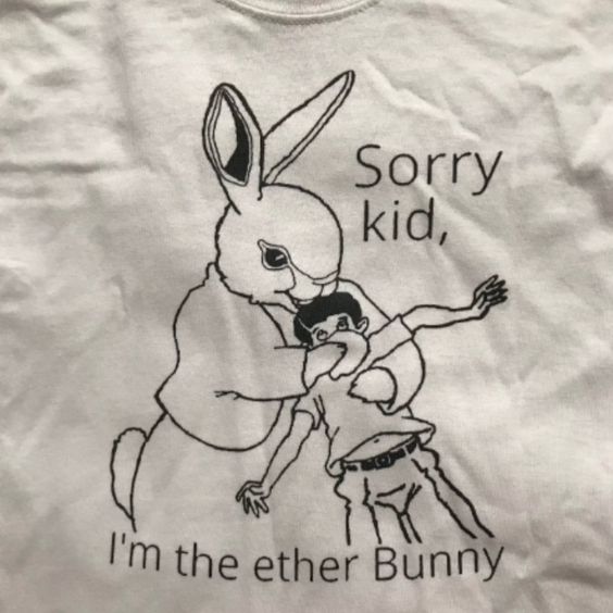 Sorry Kid, I’m the Ether Bunny Shirt