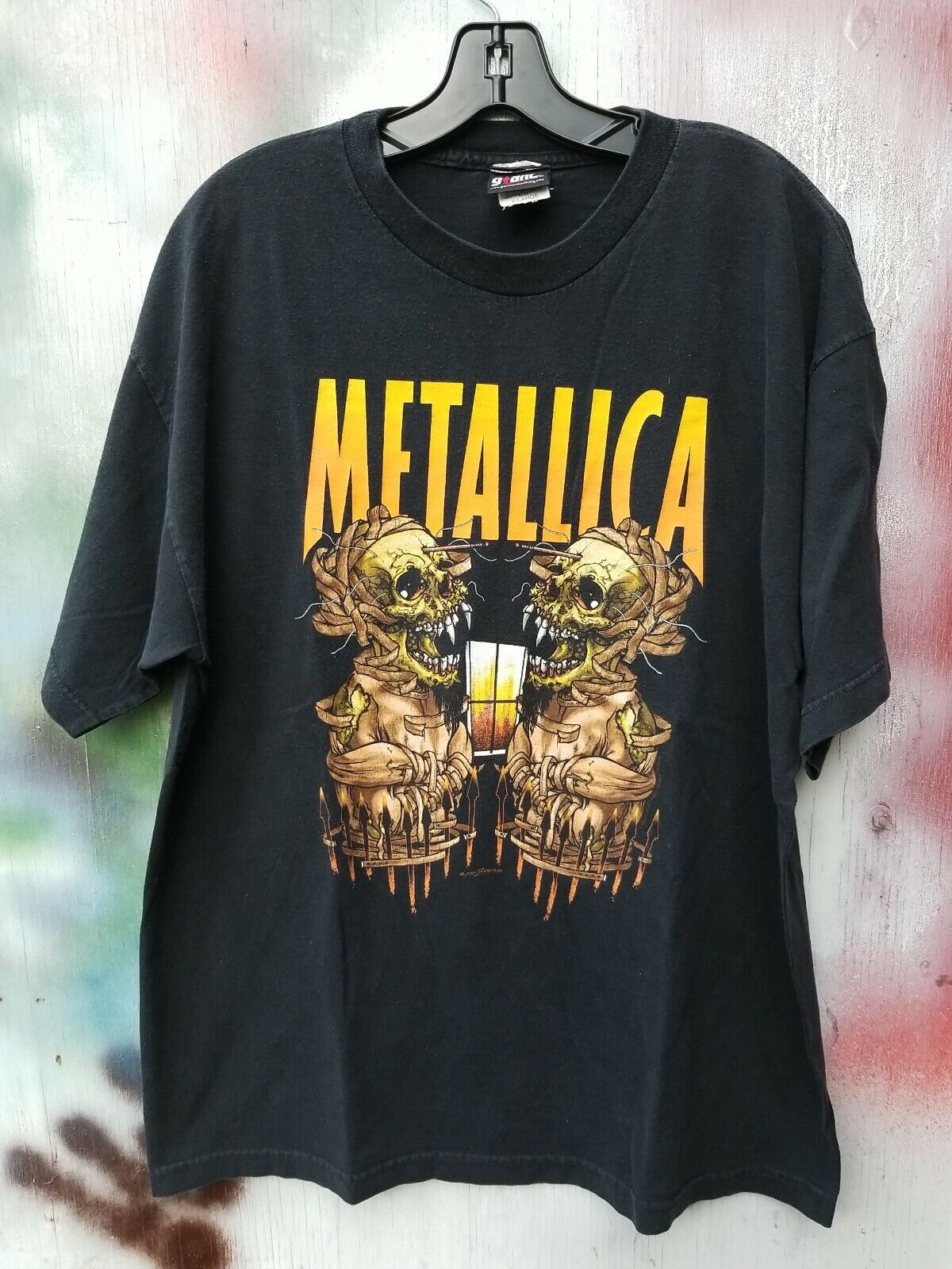 Vintage Metallica Summer Sanitarium 2000 Pushead Tour Shirt Outfit, Shirt Outfit Idea