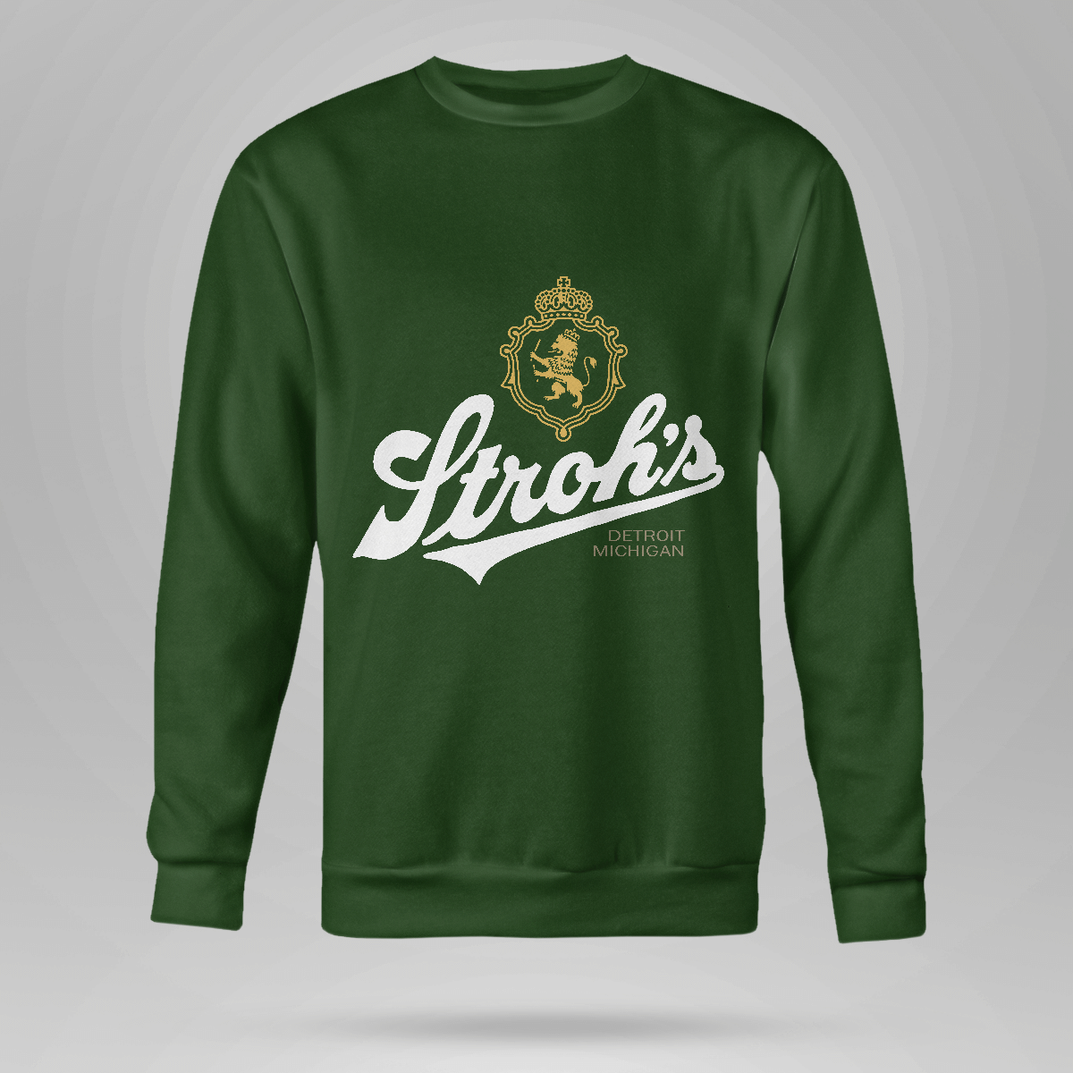 Stroh’S Detroit Crewneck Sweatshirt