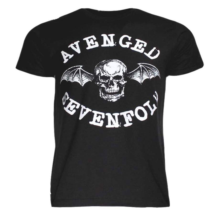 Avenged Sevenfold Skull Box Dateback T-Shirt