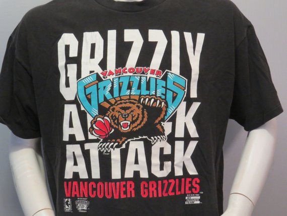 Vintage Vancouver Grizzlies Shirt Attack Grizzlies By My Favorite Team S Shirt