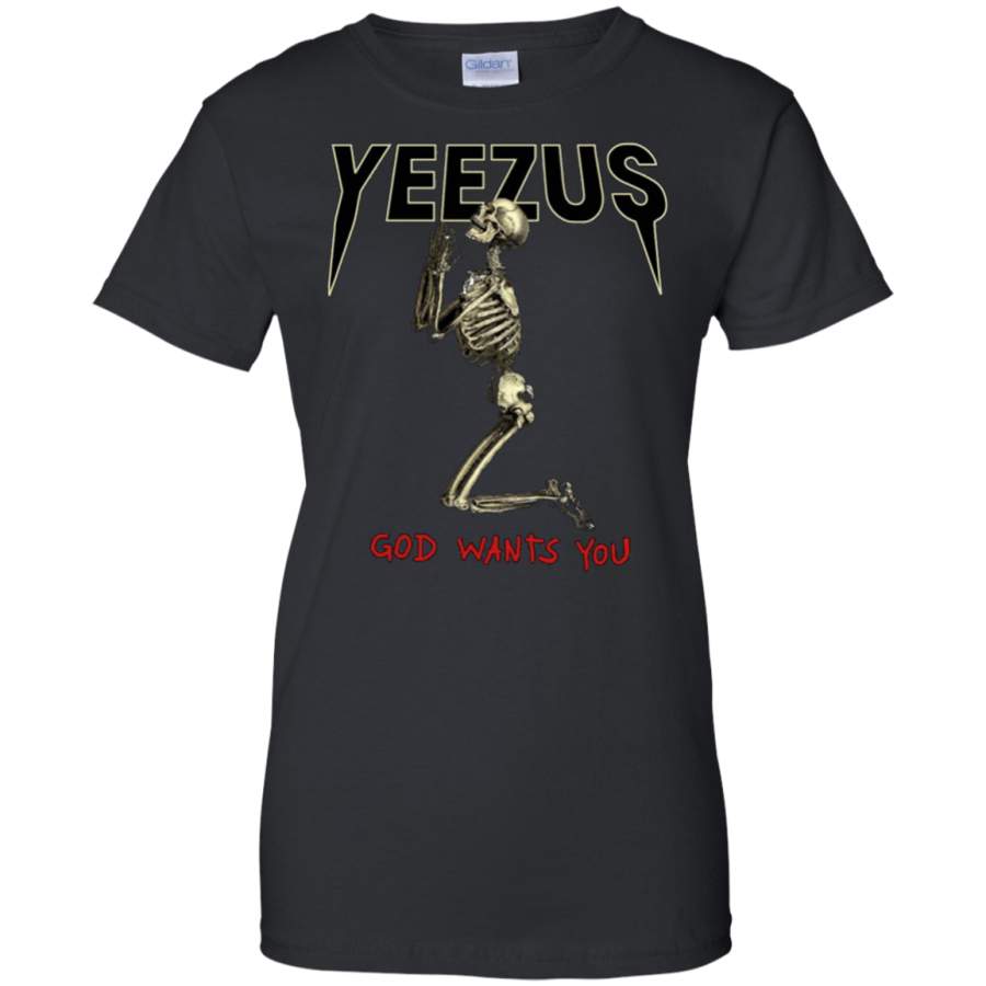 Yeezus Women God Wants You Yeezus t-shirt