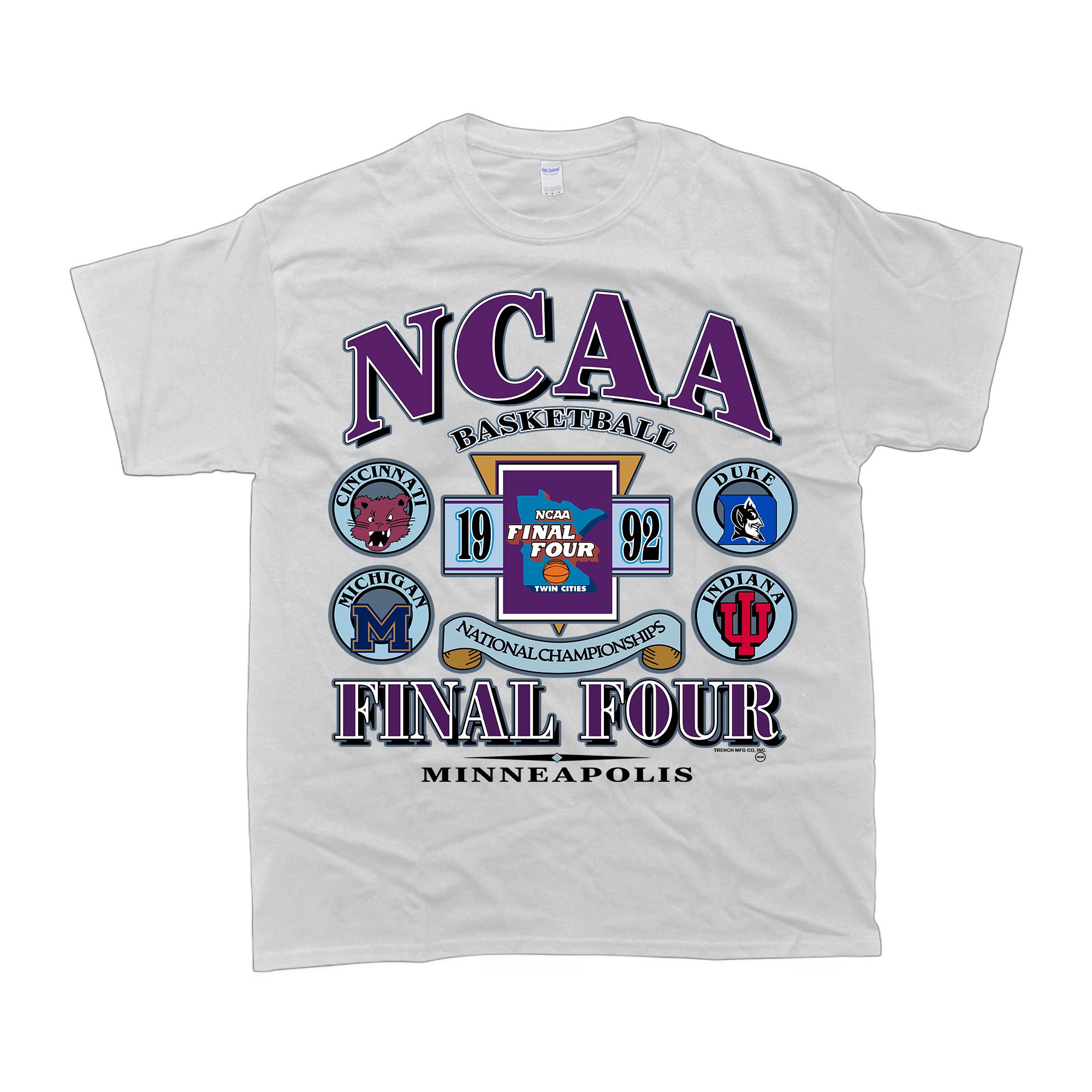 Vintage 1992 NCAA Final Four T-Shirt, Shirt Outfit Idea