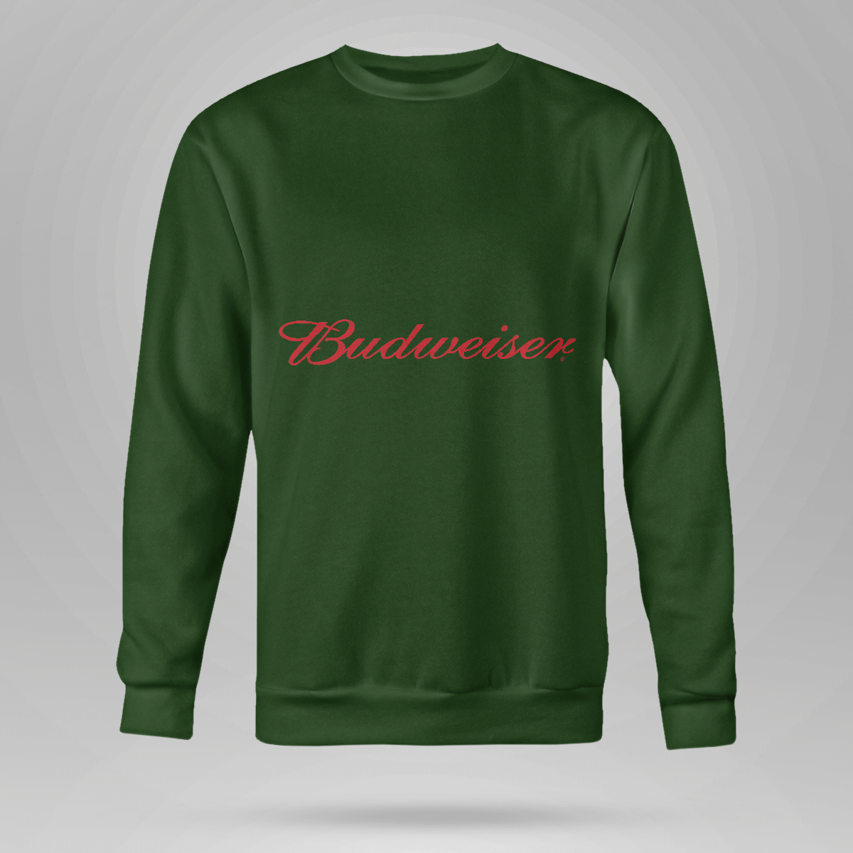 Budweiser Script Logo Crewneck Sweatshirt